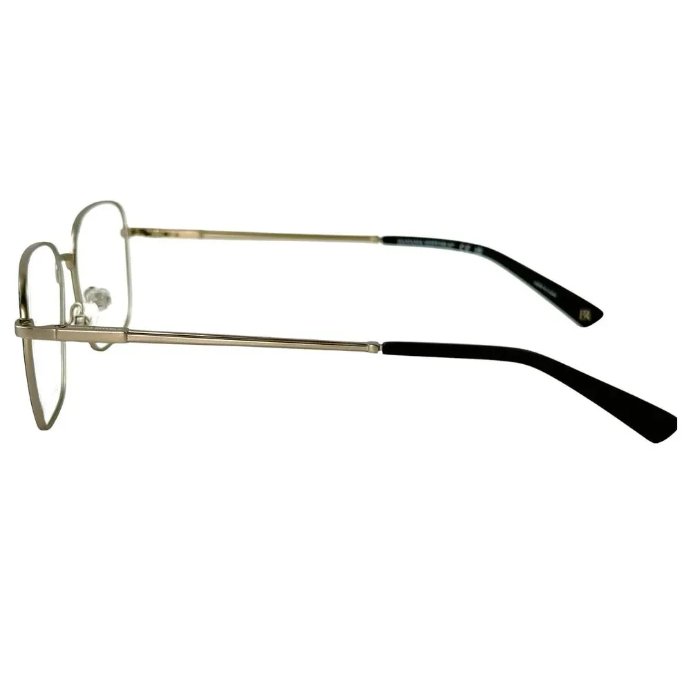 Banana Republic BR119 Mens Metal Eyeglass Frame ADY Gray 52-17 w Case